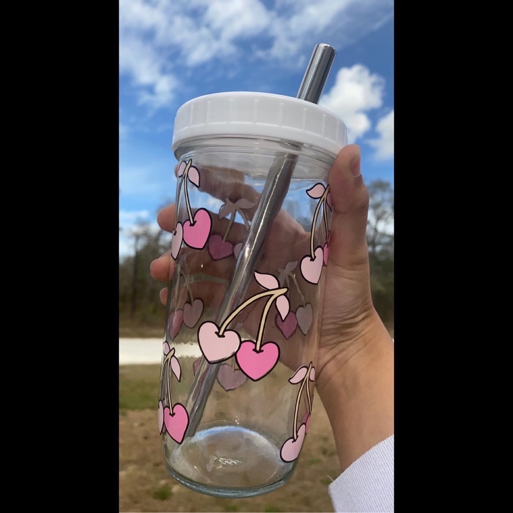 Valentine’s Day Cherry Hearts